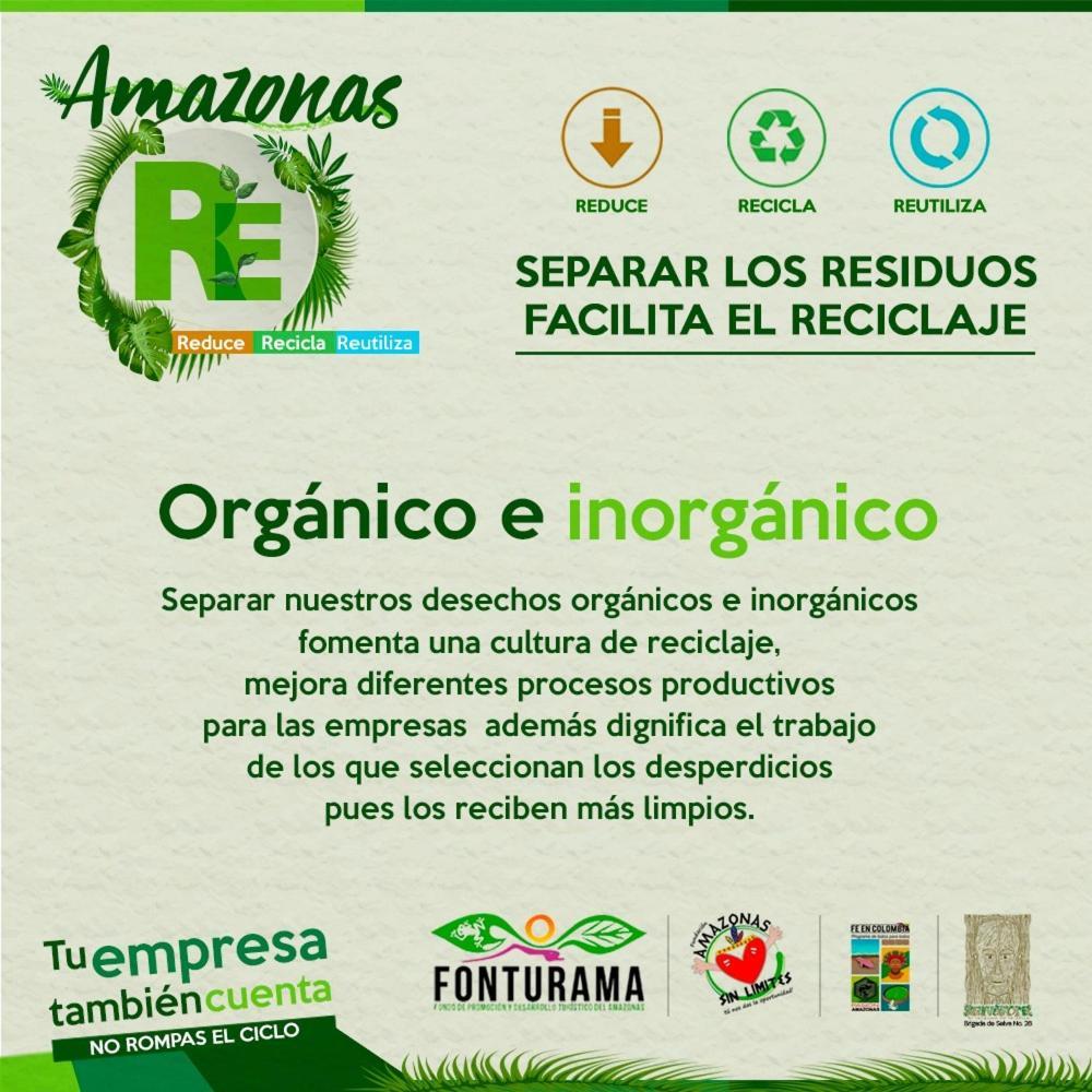 Eco Hotel El Refugio Boutique Leticia Zewnętrze zdjęcie